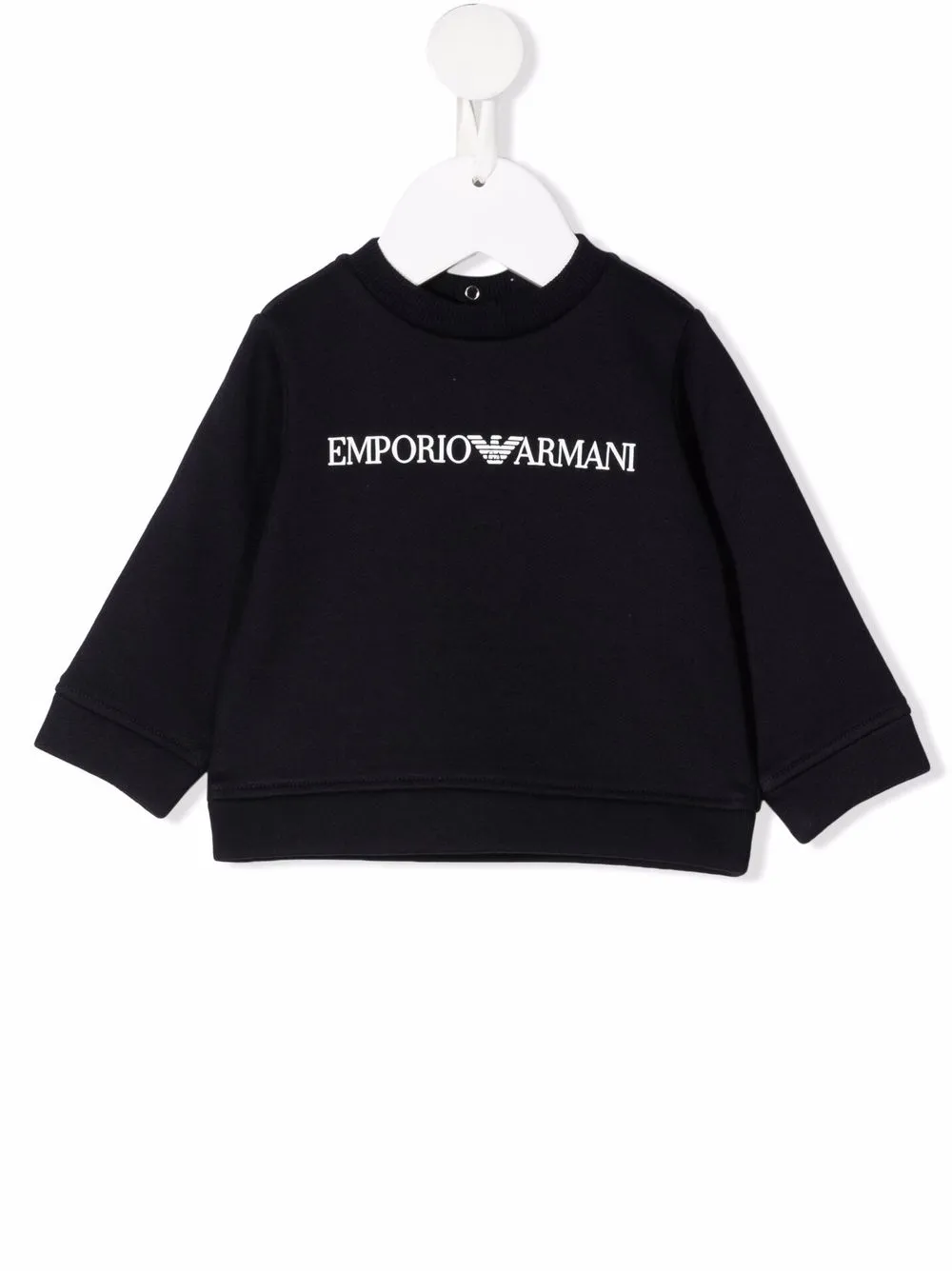

Футболка с логотипом Emporio Armani Kids, синий