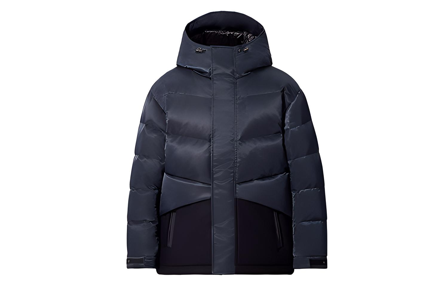 

UNIQLO Куртка пуховая мужская синяя, Navy Blue