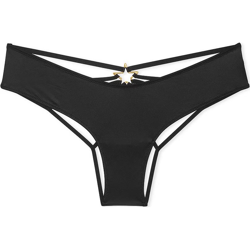 

Very Sexy Smooth High-Leg Cheeky Panty / Черные Трусики Женские 1 упаковка Черный Victoria's Secret, 1 упаковка (Черный)
