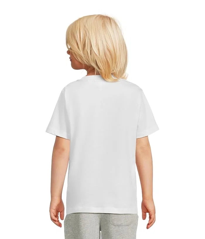 Футболка хлопковая Core Tee Lacoste Kids, Blanc — фото 2