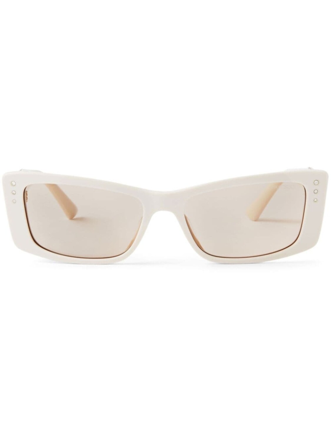 

Jimmy Choo Eyewear солнцезащитные очки Lexy в прямоугольной оправе, белый