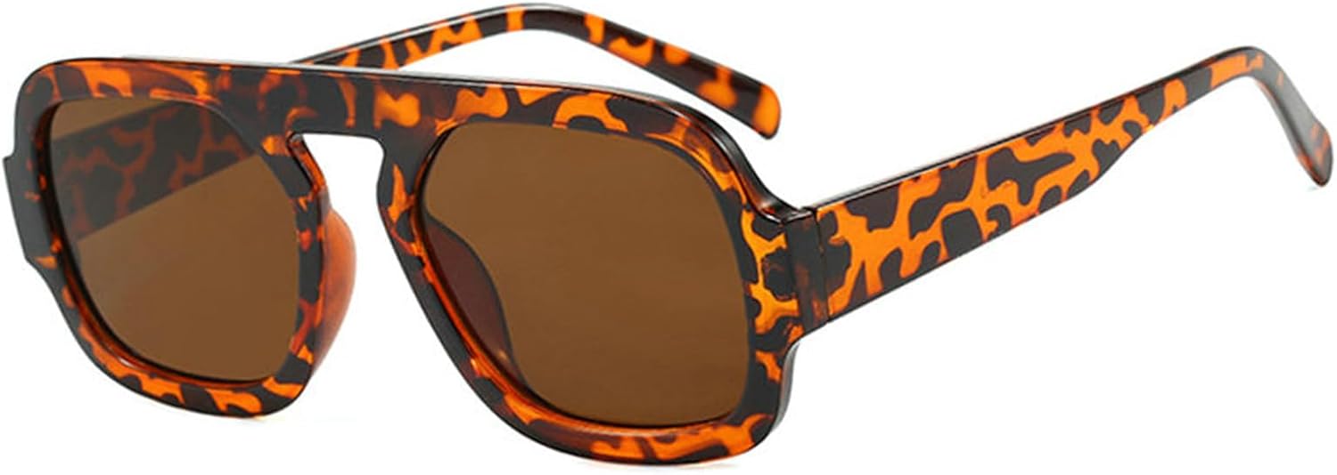 

Ретро квадратные солнцезащитные очки для женщин, модные градиентные оттенки, защита от УФ-излучения UV400, для мужчин, панк, оранжево-желтые солнцезащитные очки helena, C4