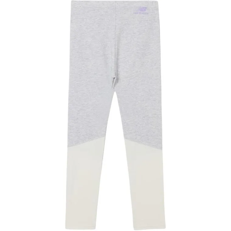 Леггинсы для детей 3-7 лет New Balance, Heather Gray — фото 2
