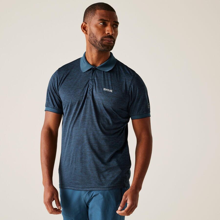 

REGATTA Мужская походная рубашка-поло с коротким рукавом — Remex