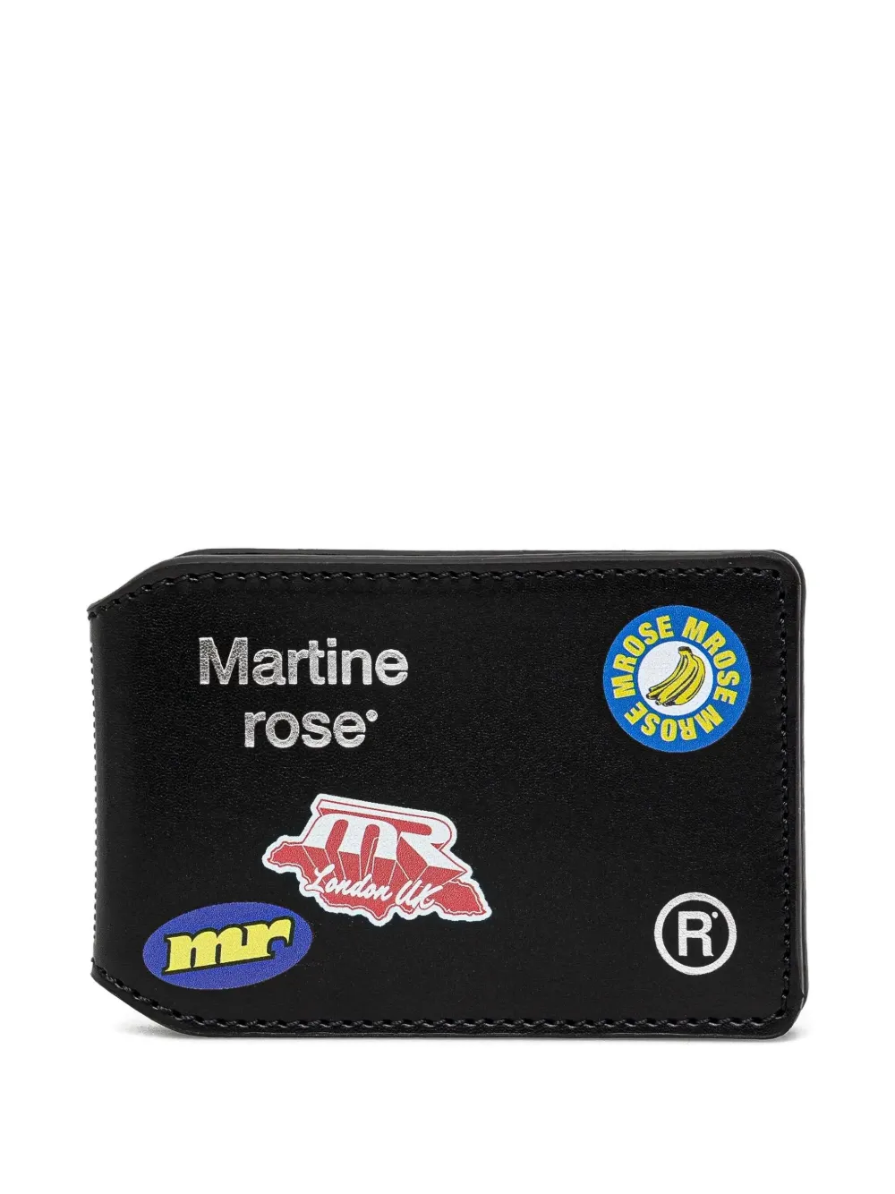 

Кошелек с логотипом Martine Rose, черный