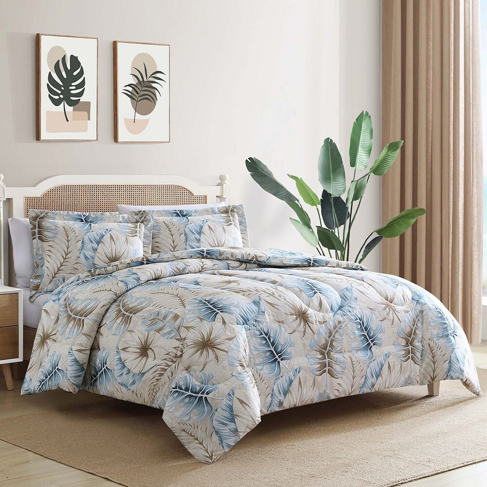 

Комплект одеял Coastal из 3 предметов Caribbean Joe Carribean Joe, цвет Dancing Palms