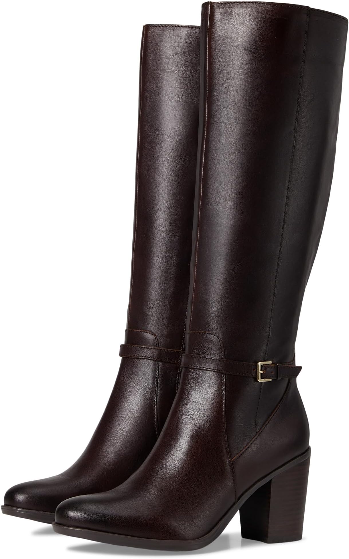 Ботинки Naturalizer Women's Kalina Narrow Calf, Dark Brown Leather