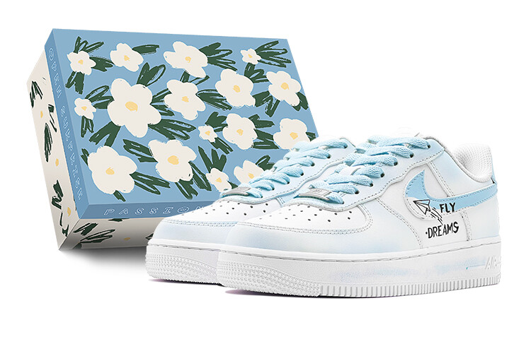 

Женские кроссовки для скейтбординга Nike Air Force 1, Sky Blue
