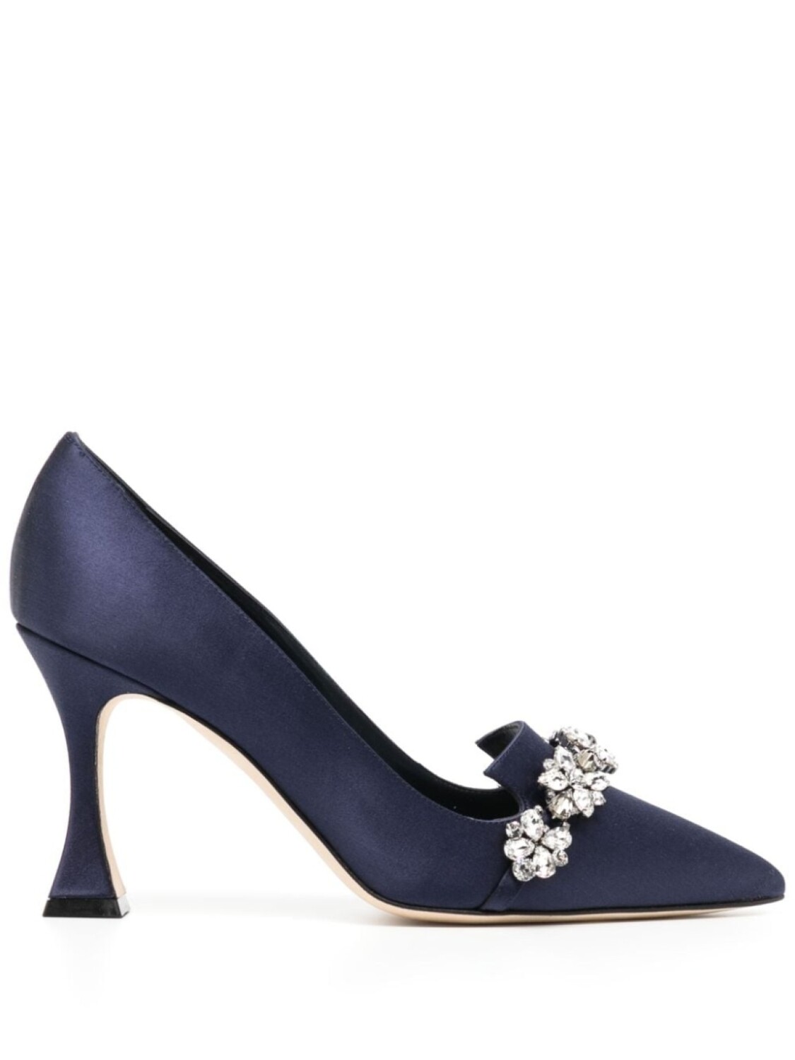 

Manolo Blahnik туфли с кристаллами, синий