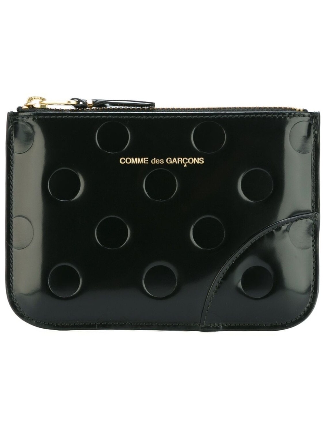 

Comme Des Garçons Wallet кошелек 'Polka Dots Embossed', черный