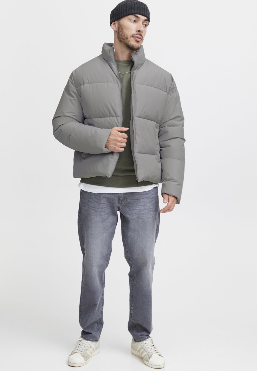 

Зимняя куртка LEON Solid, бежевый