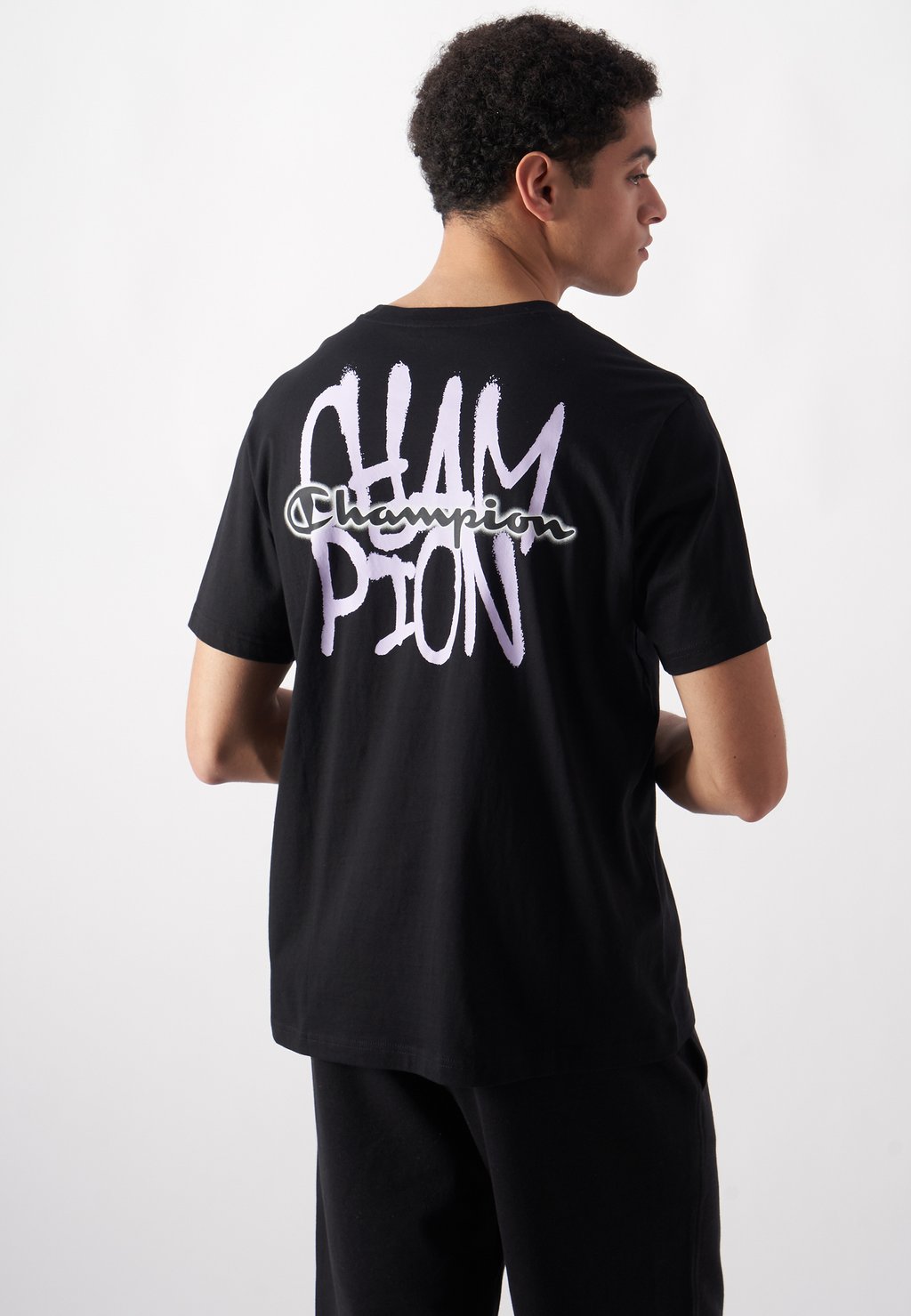 

Футболка с принтом GRAPHIC SHOP Champion, черный