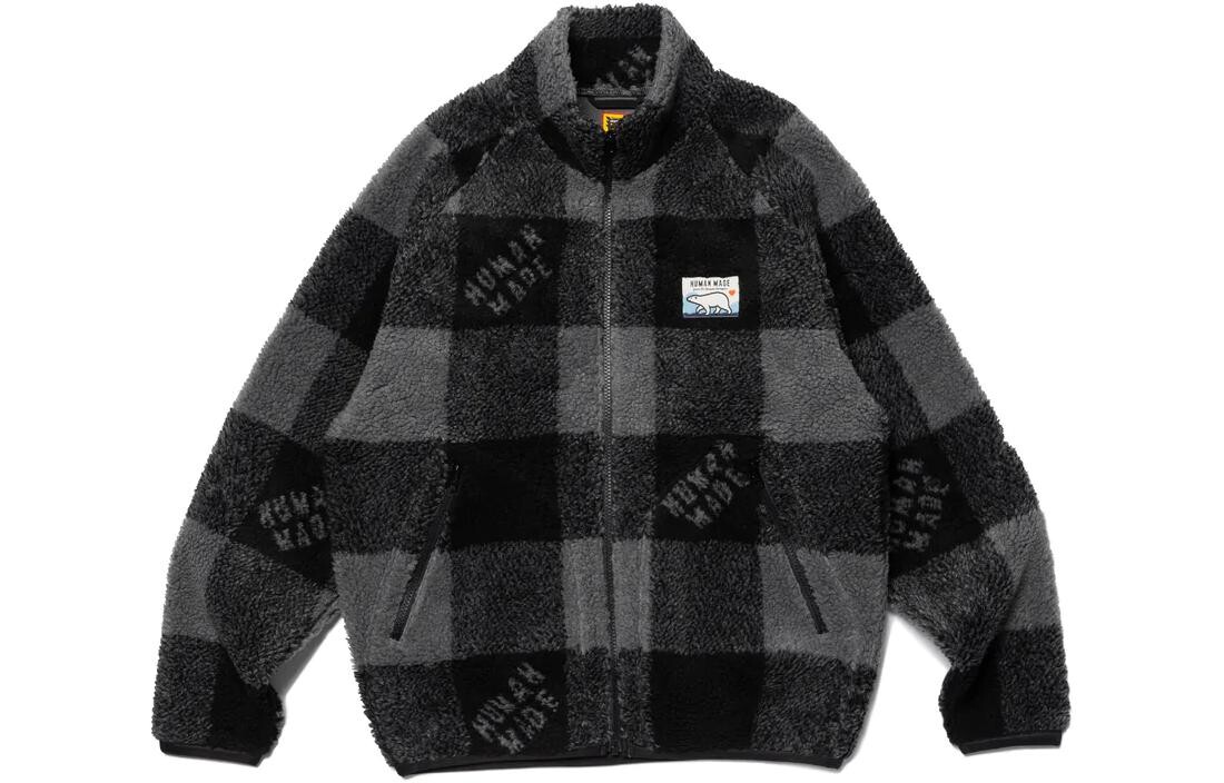

Флисовая куртка Boa в клетку Human Made, красный