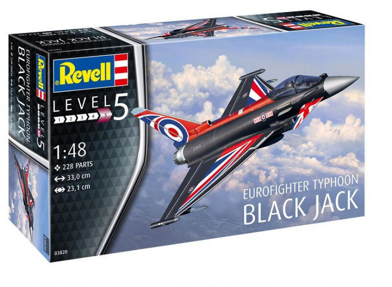 

Комплект модели Eurofighter Black Jack 1/48 Revell