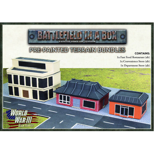 

Фигурки Modern Terrain Bundle 1: Food & Shops