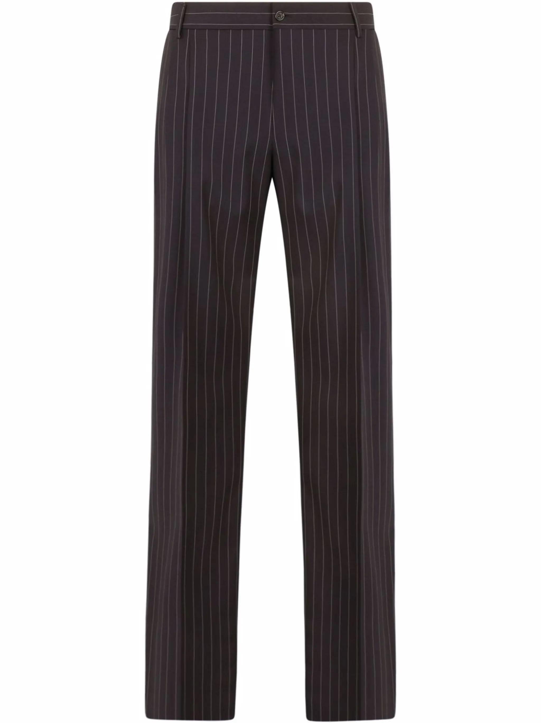 

Прямые брюки в тонкую полоску Dolce & Gabbana, черный