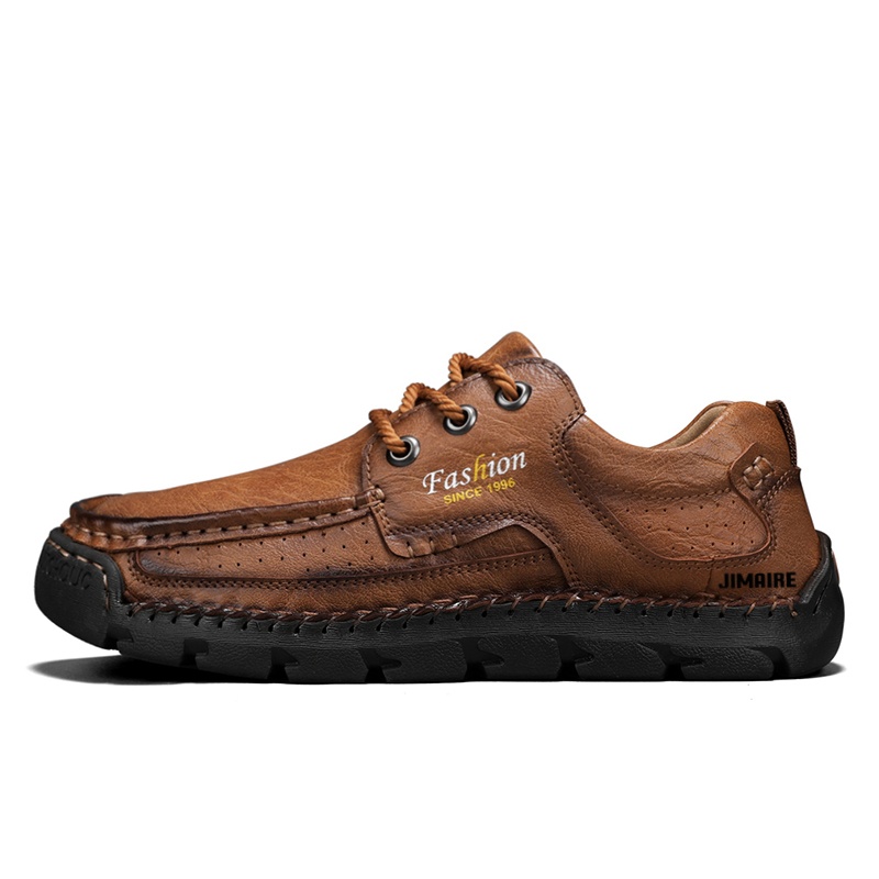 

King Jinmai Мужские низкие повседневные туфли светло-коричневые, цвет Light Brown