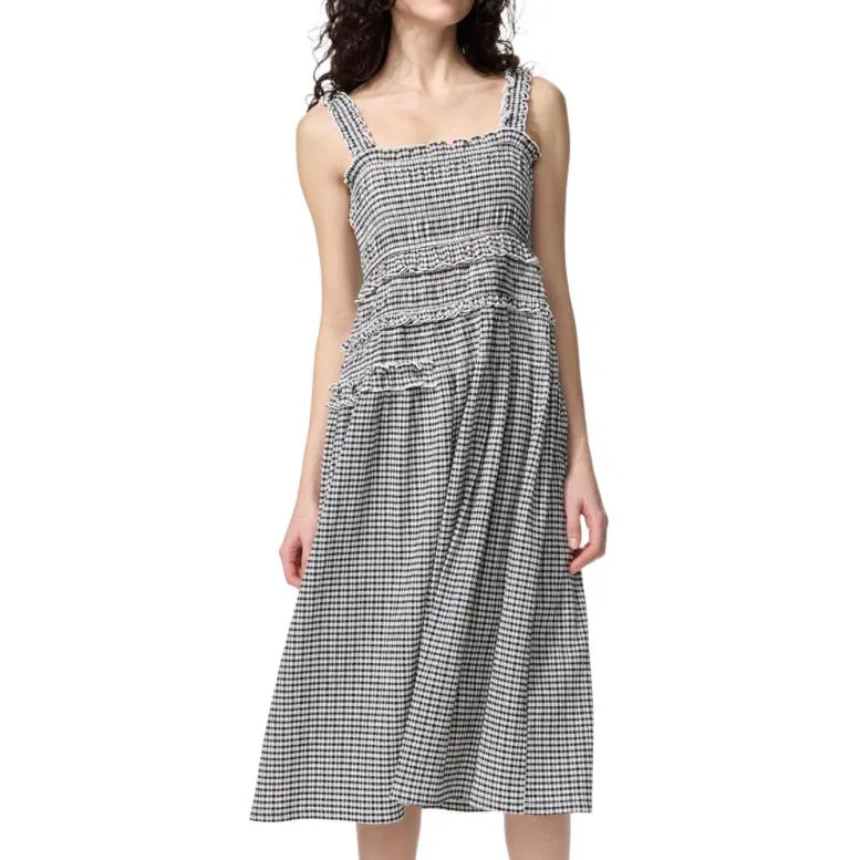Платье-комбинация Slip Dress UNIQLO x Cecilie Bahnsen слоновая кость — фото 3