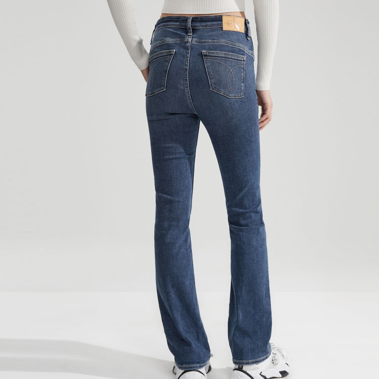 Футболка CK/ Jeans Women's Denim Dark Blue Calvin Klein, 1A4-Denim Dark Blue — фото 4