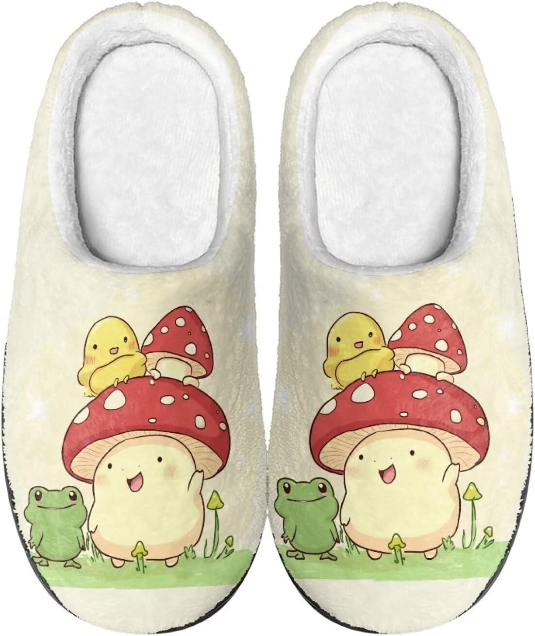 

Теплые мягкие удобные домашние тапочки DISNIMO для женщин и девушек на осень и зиму, красный