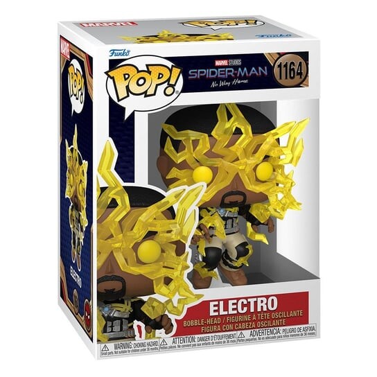 

Funko POP! Marvel, коллекционная фигурка, Человек-Паук: Нет пути домой, Electro Finale