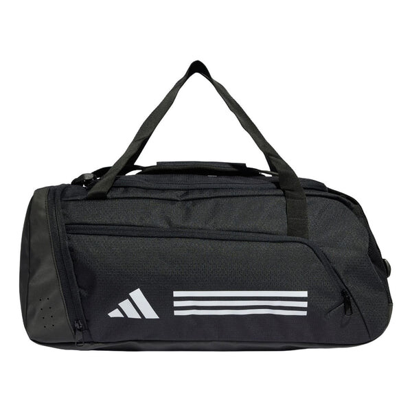 

Сумка essentials 3-stripes duffel bag small 'black white' Adidas, черный