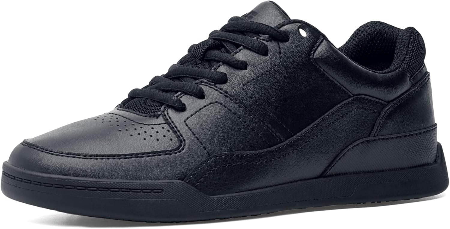 

Мужские кроссовки с противоскользящей подошвой Shoes For Crews - Удобная, нескользкая обувь для мужчин для работы в сфере общественного питания, здравоохранения и гостиничного бизнеса - Повседневная уличная обувь, черный