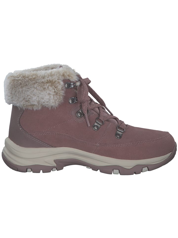 Ботильоны Skechers, цвет mauve suede — фото 3