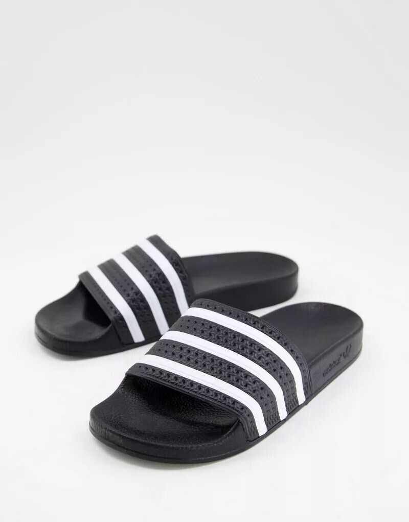 

Черные сандалии adilette adidas Originals