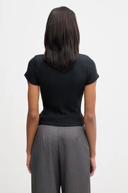Поло женское slim fit RORY Levi's, черный — фото 3