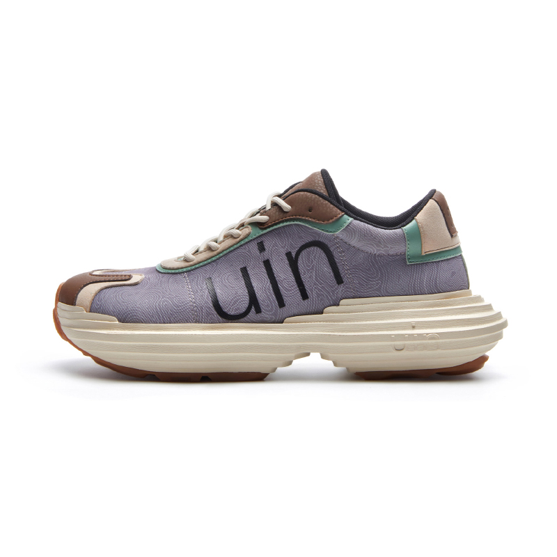 

U.IN Кроссовки Rock Formation Series Low Top Chunky Unisex - Stratum B1-Dark Gray Line, цвет Stratum B1-Dark Gray Line