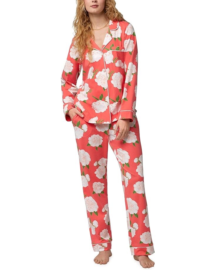

Пижама Bedhead PJs Long Sleeve Classic, цвет Perfect Peonies