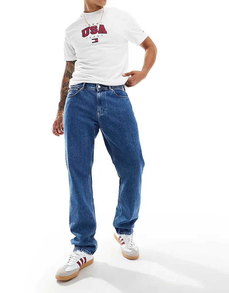 

Джинсы прямого кроя Ethan средней степени стертости Tommy Jeans