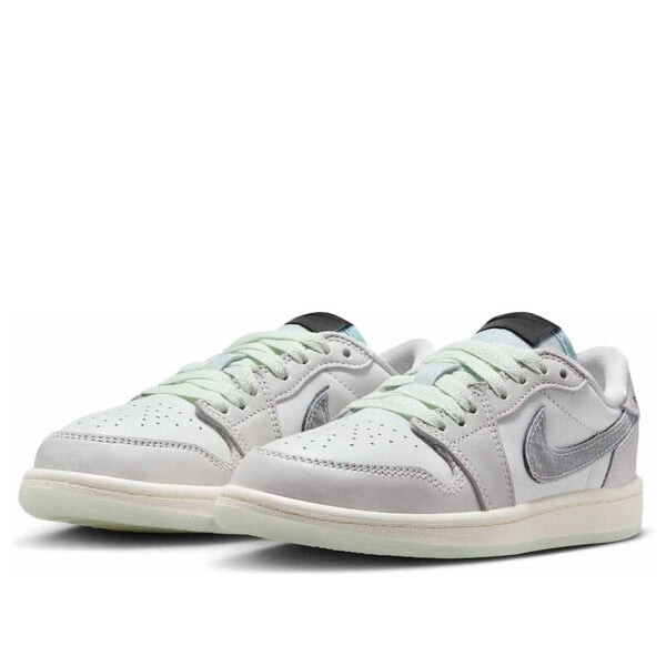 Кроссовки 1 retro low og 'year of the snake' Air Jordan, белый — фото 3