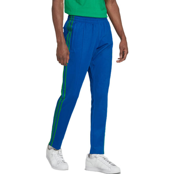 Спортивные штаны Men's adidas originals Striped Tp Side Classic Logo Printing Straight Sports Pants/Trousers/Joggers Autumn Blue, синий — фото 4