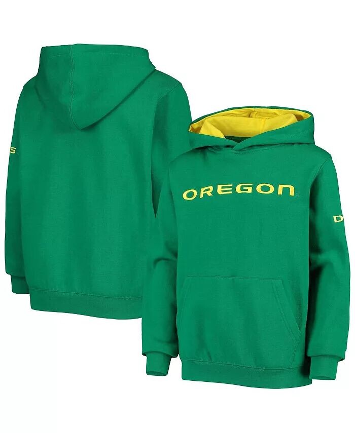 

Зеленый пуловер с большим логотипом Big Boys Oregon Ducks Stadium Athletic, зеленый