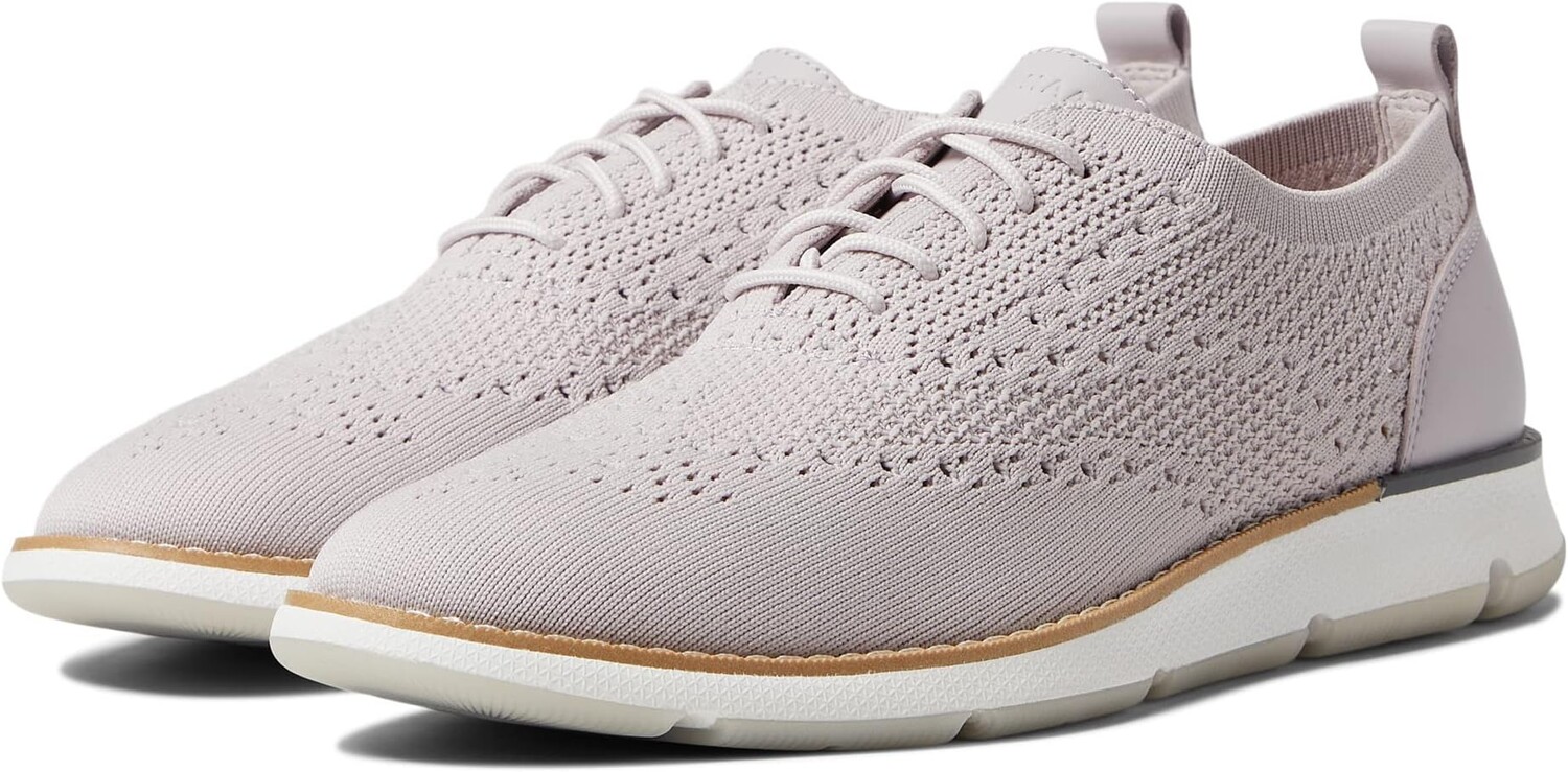 

Оксфорды Cole Haan 4.Zerogrand Stitchlite Oxford, цвет Lilac Marble Knit/Natural Welt/Quiet Shade/Optic White/Gray