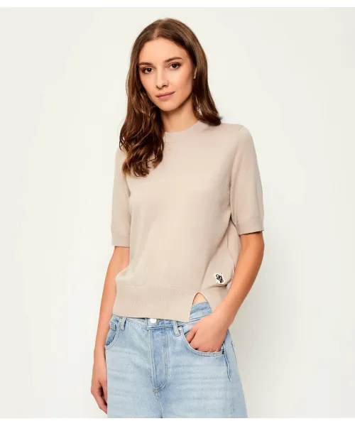 

Свитер Regular fit Liu Jo, бежевый