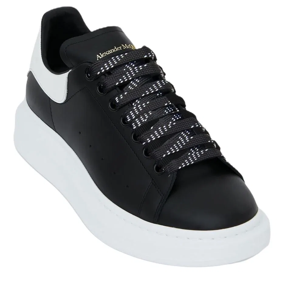 Кеды из натуральной кожи Alexander McQueen Original Shoe Box Included черные — фото 3