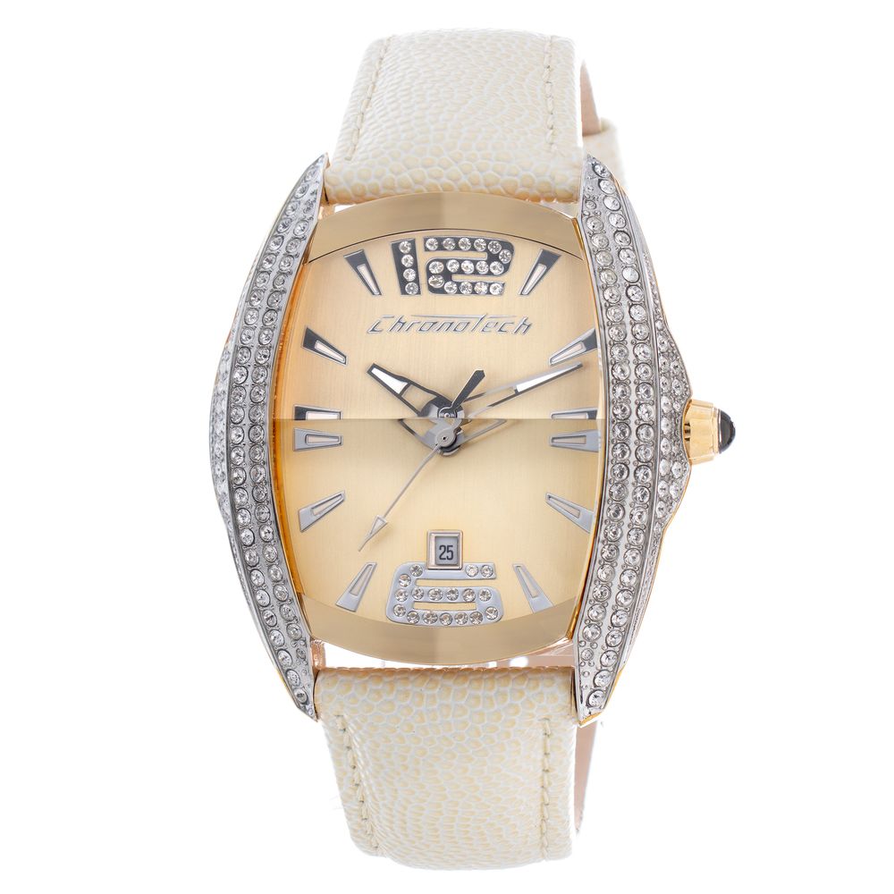 

Женские часы Chronotech Leather, бежевый