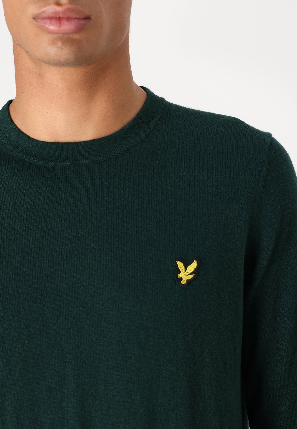 

Джемпер CREW NECK Lyle & Scott, темно-зеленый