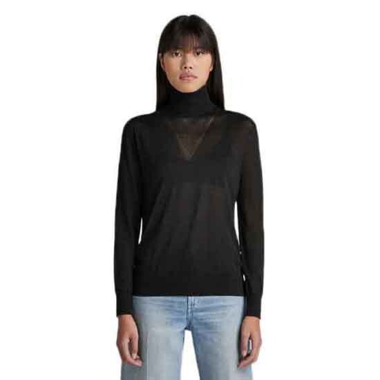 

Свитер G-Star Core Roll Neck, черный