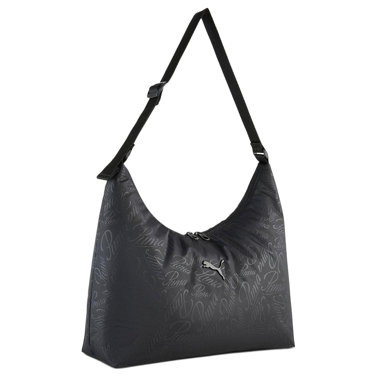 

PUMA Тканевая сумка через плечо, женская черная, Black