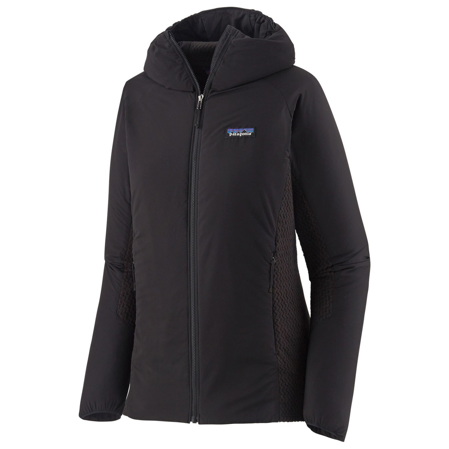 

Куртка из синтетического волокна Patagonia Women's Nano Air Light Hybrid Hoody, черный, Серый, Куртка из синтетического волокна Patagonia Women's Nano Air Light Hybrid Hoody, черный