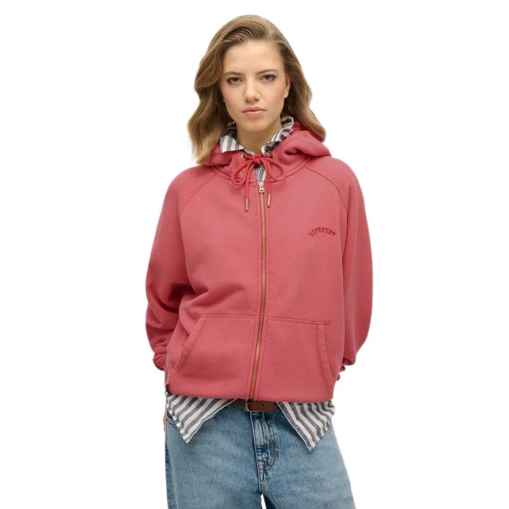 

Толстовка Superdry Essential Logo Osz Raglan, красный