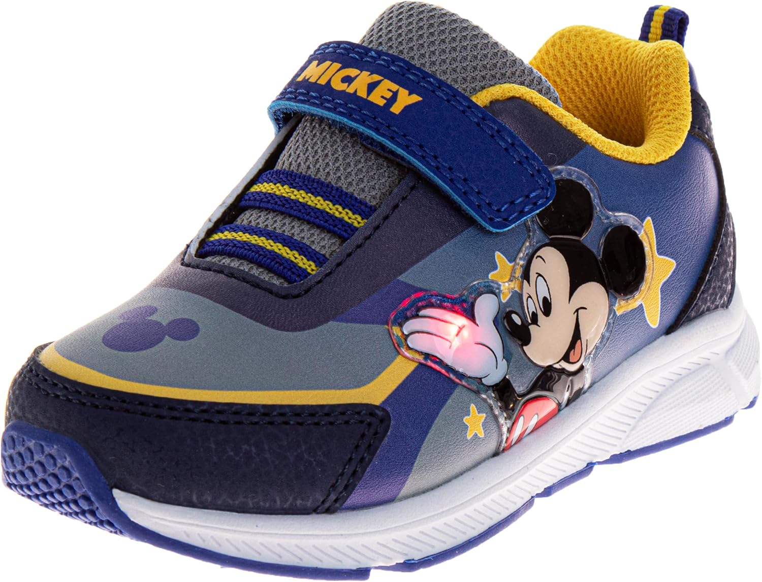 

Кроссовки для детей и подростков Josmo Unisex - Мальчишковые туфли с Майкки Маус, без шнурков, с подсветкой (для малышей/маленьких детей), синий
