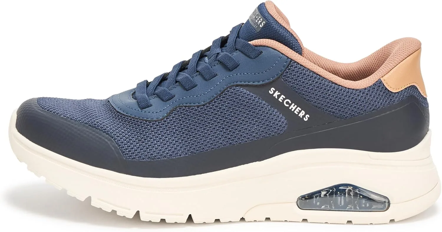 Мужские кроссовки Skechers UNO Flex Step N Knit, темно-синий — фото 2
