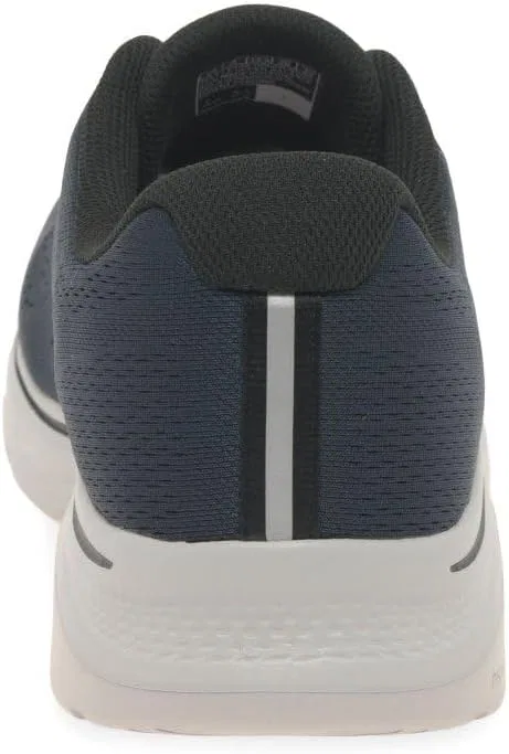 Мужские кроссовки Skechers Go Walk 7 Construction Trainers, Navy Black — фото 3