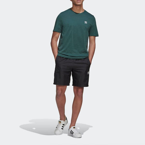 Шорты оригинальные adicolor essentials trace шорты Adidas, черный — фото 2