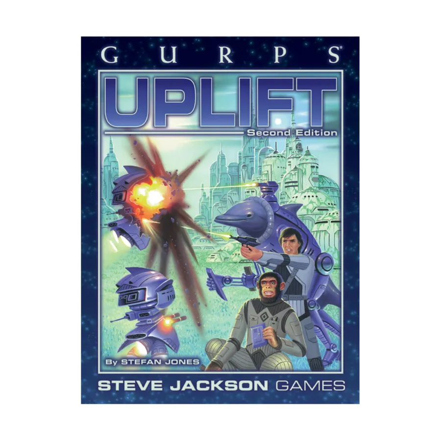 

Uplift (2nd Edition), GURPS (1st-3rd Edition) - Fictional Settings, мягкая обложка